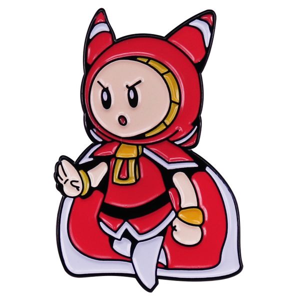

cute game sprite pin anime brooch badge movies games hard enamel pins collect metal cartoon brooch prince brooch, Blue