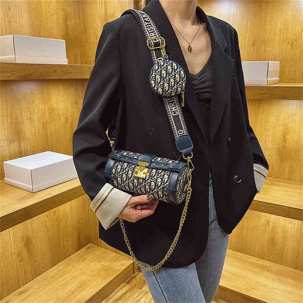 

59% off evening bags factory online 5bzz net red trend leisure single messenger cylinder spring pen holder letter women's