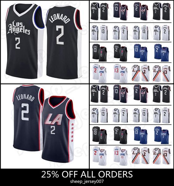 

jersey basketball''nba''los angeles''la''clippers''kawhi paul 13 george 2 leonard kevin 21, Black;red