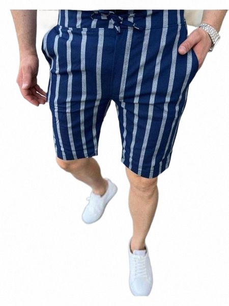 

men's shorts fashion men business slim striped zipper mid waist skinny office work shortsmen's b73n#, White;black