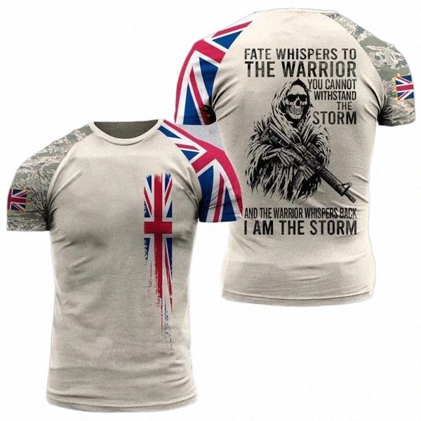 

men's t-shirts army veterans shirt 3d printed camouflage british soldier t-shirt large personalized cool summermen's r1aq#, White;black