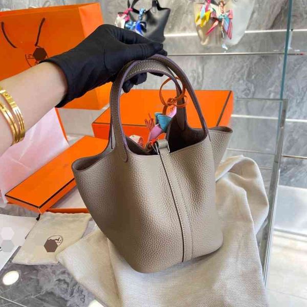 

bag designer fashion herme2022 new h home layer cowhide bu et bag handbag