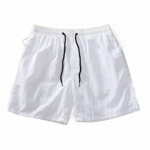 

men's shorts men cargo pants drawstring solid color summer holiday beach loose short plus size clothingmen's t3bp#, White;black