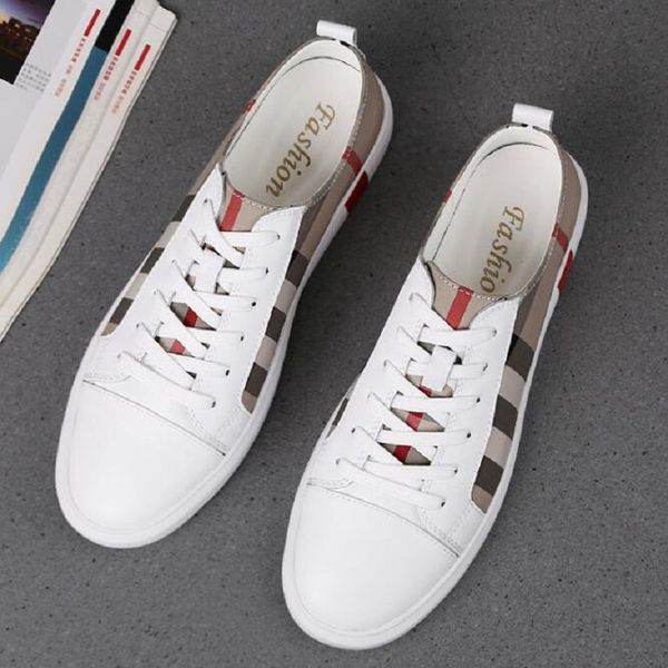 

new men's flats casual shoes big size handmade moccasins shoes for male da68, Black