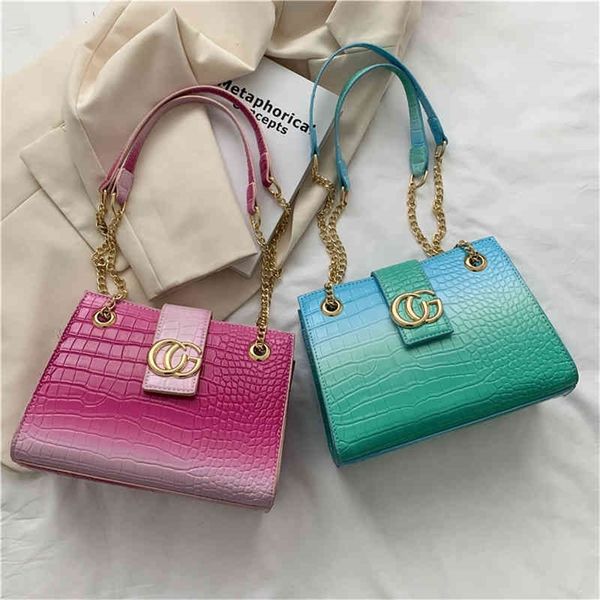

55% off evening bags online outlet sale hand female summer color block stone pattern chain small square single messenger korean women's