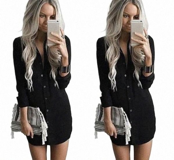 

women's blouses & shirts women casual loose blouse spring autumn summer single breasted tshirts female long length cap sleeve solid cl, White