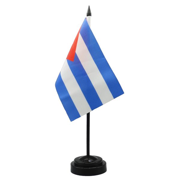 

cuba desk flag 14x21cm small mini cuban office table flags with stand base for home office decoration