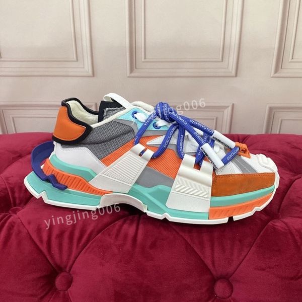 

2022 crystal clear soleplatform casual shoes mens women black sole vintage sneakers fashion trainers hc210404, Red;white