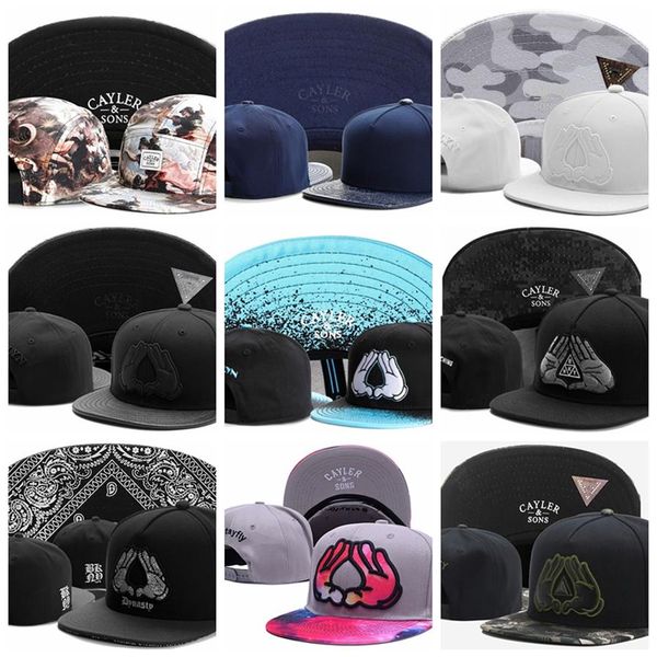 

cayler & sons snapback cashew flowers blank leather god 5 panel brooklyn bkny dynasty #stayfly casquettes chapeus baseball caps hats me2309, Blue;gray