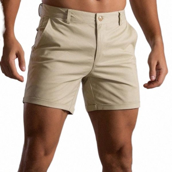 

men's shorts men casual summer solid color knee length bermuda 2022 fashion clothing regular fit mens bottom thinmen's men'sm, White;black