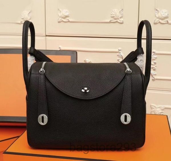 

a superb bag new women's real leather lychee cowhide doctor hand shoulder purse craft all s handmade hands 2023 3uun