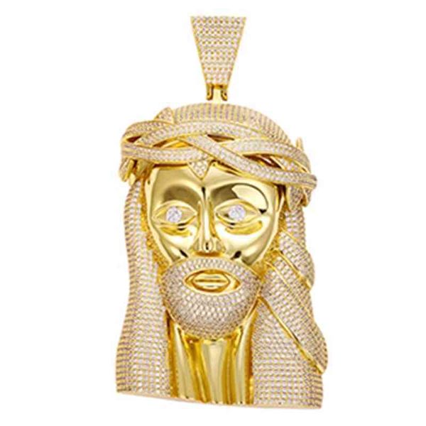 

big size jus pendant necklace for men ice out hip hop jewelry 2022, Silver