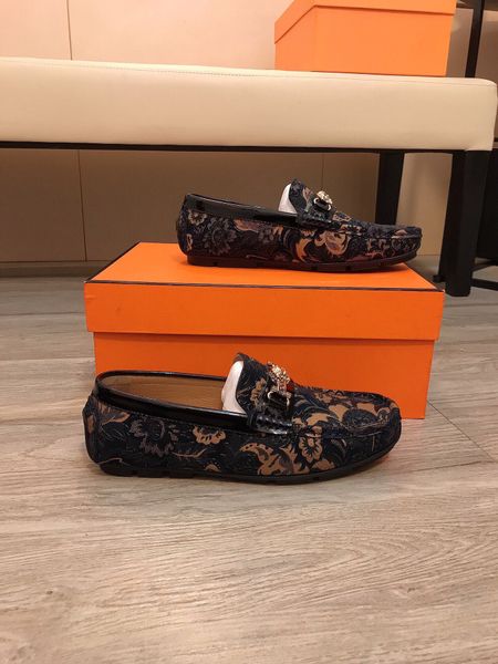 

men casual loafers elegant mens brand designer business slip on driveing shoes gentlemen party wedding comfort dress shoes size 38-44, Black
