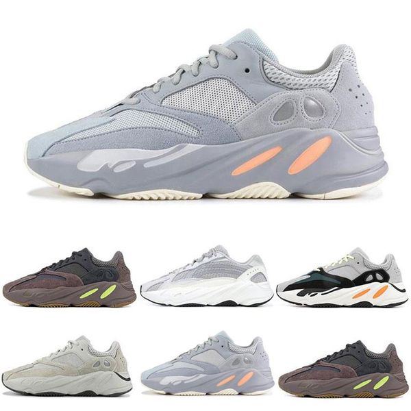 

static reflective 700 v2 running shoes for mens breathable inertia tephra solid grey utility black men women sport trainers sneakers eu254s