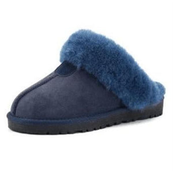 

warm slippers goat snow boots short women boots keep warm shoes dorp303y, Black