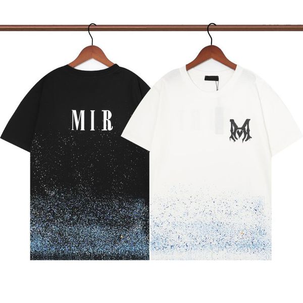 

2022 summer mens designer t shirt casual man womens tees with letters print short sleeves sell luxury men hip hop clothes size s-2xl #92652, White;black
