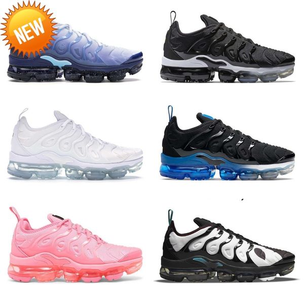 

brand boots casual shoes triple trainer sports sneakers airs cushion black red blue tns requin royal volt fireberry berry psychic pink 2022