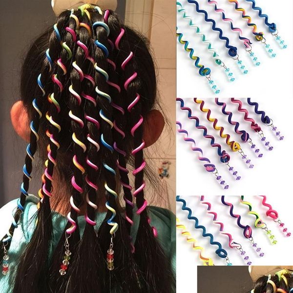

hair bun maker 6 pcs lot colorf curler hair braid for girl styling tools festival daily cute roller accesories213s drop homeindustry dhwig, Brown
