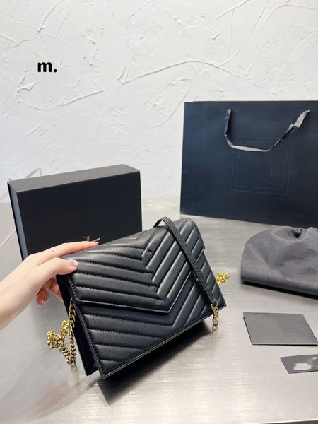 

genuine leather shoulder bags chain purse fashion clutch lady cowhide handbags presbyopic card holder purse messenger women cross body bag