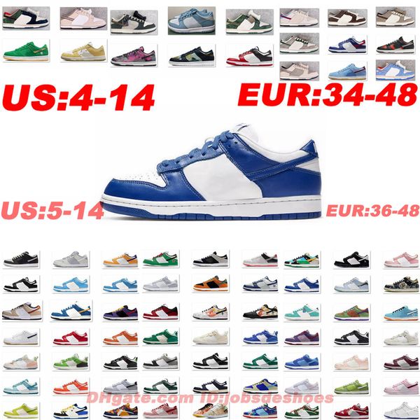 

kentucky shoes 22s designer sb dunks running shoes men women white black panda unc pink foam grey fog mummy chicago coast mens trainer, Black;white
