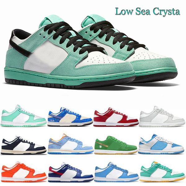 

with box designer mens women casual shoes reverse panda phillies lisa leslie patchwork trainers sneakers size 36-45