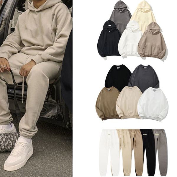 

designer mens pants women hooded sweatshirts 2022 autumn winter brand tracksuits sportswear with reflective letter logo couples cotton pullo, Black