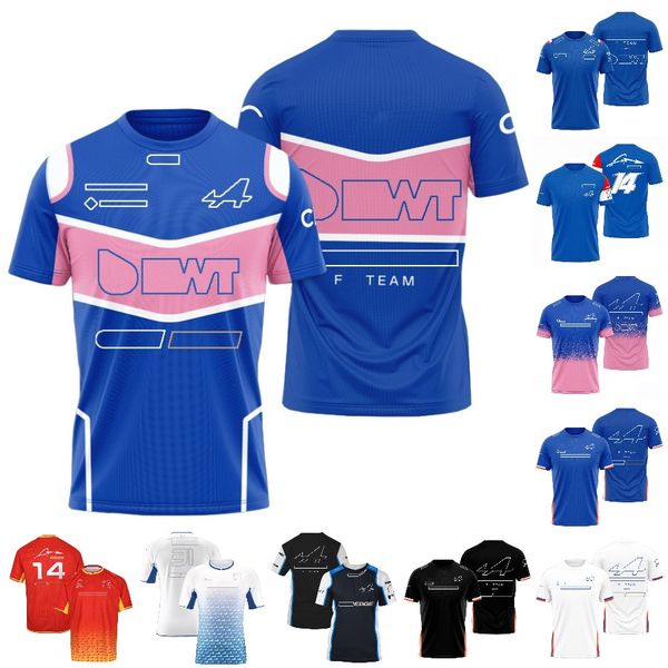

f1 t-shirts men's summer outdoor sports oversized t-shirt 2023 new formula 1 team racing t shirt men breathable short sleeve jersey
