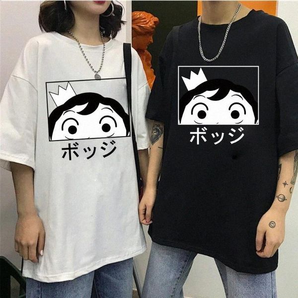 

men's t-shirts anime t-shirt ranking of kings harajuku fashion o-neck short sleeves unisexmen's 68bg#, White;black