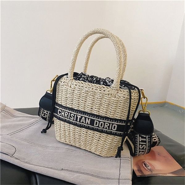 

59% off evening bags factory online women's bags can be customized and mixed batches letter bucket vegetable basket hand woven