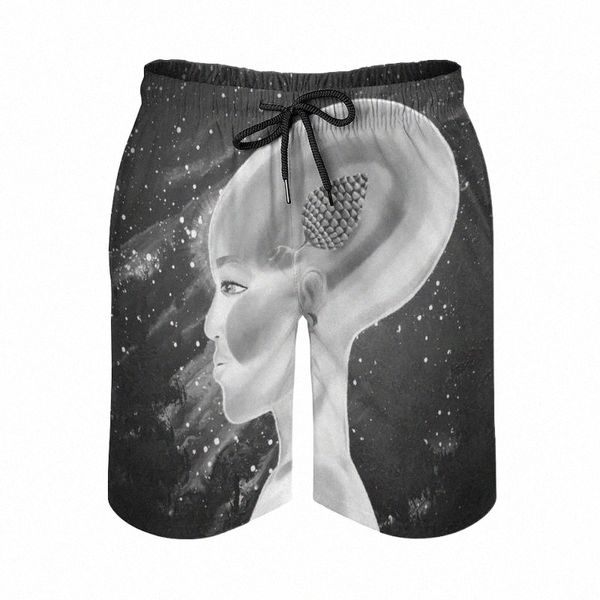 

men's shorts star matter print swim beach board swimsuit loose men's trunks breathable starry night sky contrastmen's z5sy#, White;black