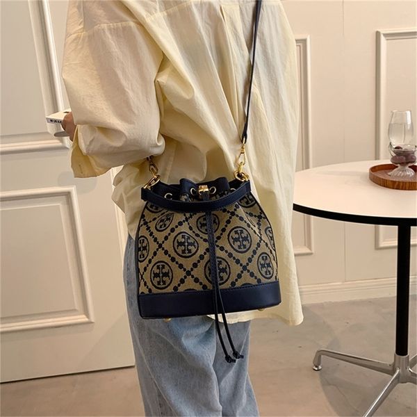 

90% off evening bags online sales women's bags can be customized and mixed batches women bucket embroidery drawstring canvas large diag