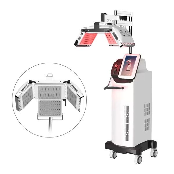 

necessary multifunction 650nm diode laser hair growth machine 3 in 1 pro high frequency hair growth comb scalp care treatment sprayer machin, Black