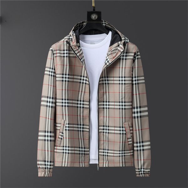 

2022 fashion designer mens jacket goo d spring autumn outwear windbreaker zipper clothes jackets coat outside can sport size m-3xl men', Black;brown