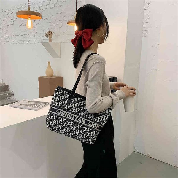 

59% off shoulder bags on sell big women's autumn and winter korean large capacity popular letter tote portable