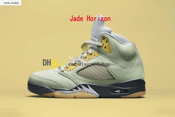 

jumpman 5s 5 jade horizon basketball shoes mens sneakers dc7501 300