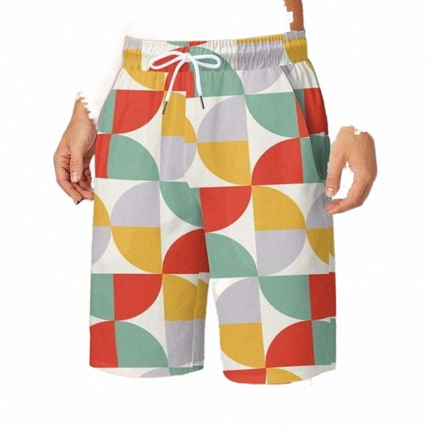 

men's shorts mens big summer pants pocket drawstring loose casual sports running straight five men swim trunk blackmen's 18ce#, White;black