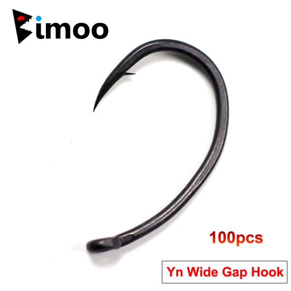 

entertainment sports fishingfishhooks bimoo 100pcs yn high carbon steel hooks matt black with barb size 2 4 6 8 10 europe japan carp fis...