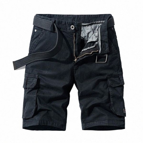 

men's shorts summer men fashion casual military uniforms tactical pants cotton jogging sports overalls send beltmen's s6as#, White;black