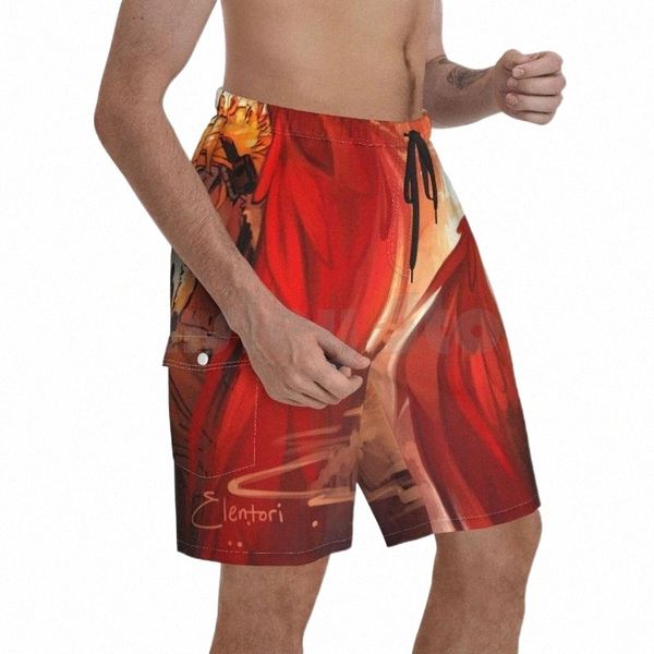 

men's shorts hawks beach men pants swimwear bnha hawksmen's d8lf#, White;black