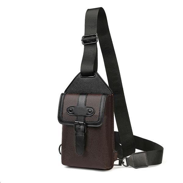 

latest designer chest bag for men women brand bags packs in 2 colors casual pack purse l707