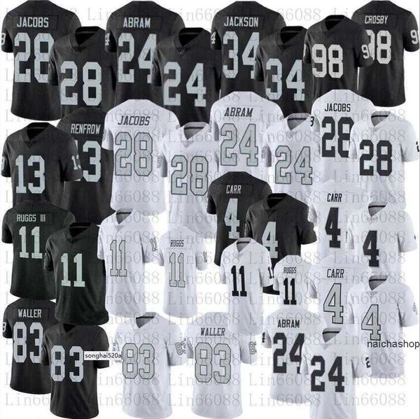 

custom football jersey men women kids las vegas''raiders''nfl''limited, Black;red