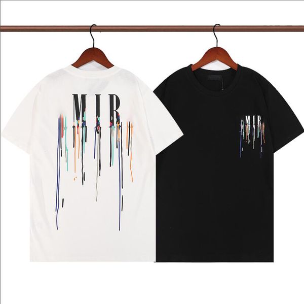 

2022 summer mens designer t shirt casual man womens tees with letters print short sleeves sell luxury men hip hop clothes size s-2xl #6571 t, White;black
