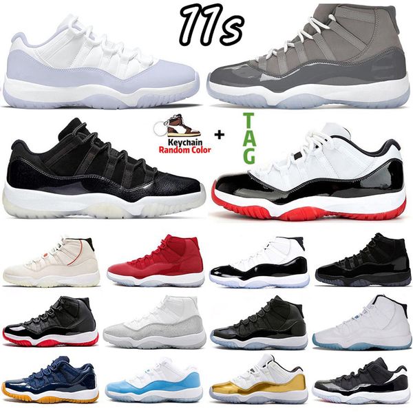 

golf shoe 72-10 low 11 11s basketball shoes cool grey high citrus university pure violet legend blue bred concord space jam gamma women mens