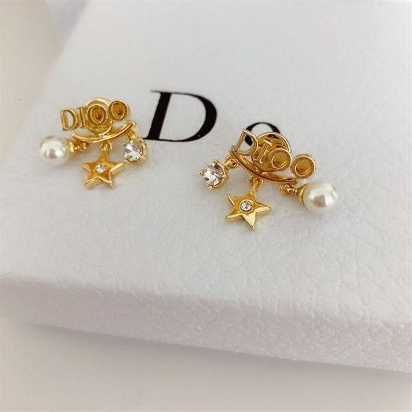 

designer jewellerynew 2021 stud retro fashion ladies earrings dpz4 6ad0198r, Golden