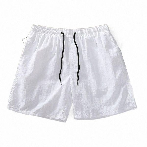 

men's shorts men cargo pants drawstring solid color summer holiday beach loose short plus size clothingmen's z0h2#, White;black
