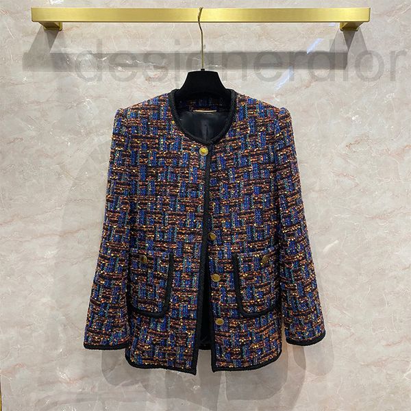 

women's jackets designer 22 early spring new color plaid woolen coat female celebrity small fragrance thousand bird woven tweed u7um, Black;brown