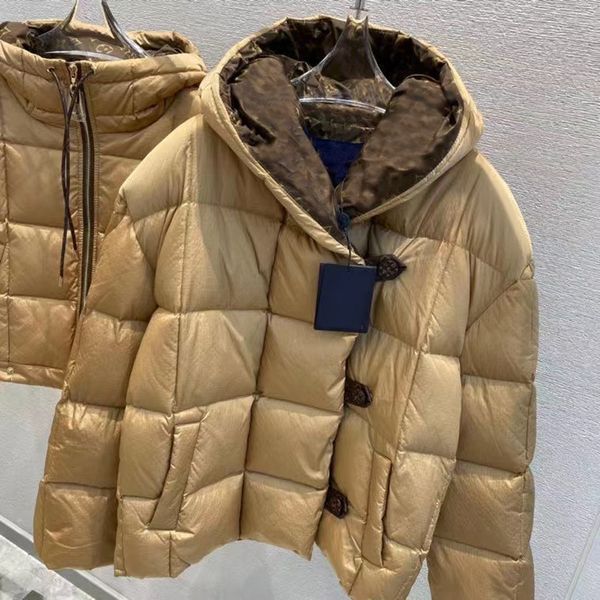 

b6 womens down coat winter puffer jacket 1v parkas hight quality mens coats fashion designer classic jackets outwear workmanship, Black