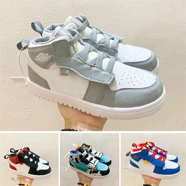 

kids sneaker infants toddlers officially revealed 35th anniversary d x j 1 i high og wolf grey chicago pj tucker kim jones basketball s293o, Black