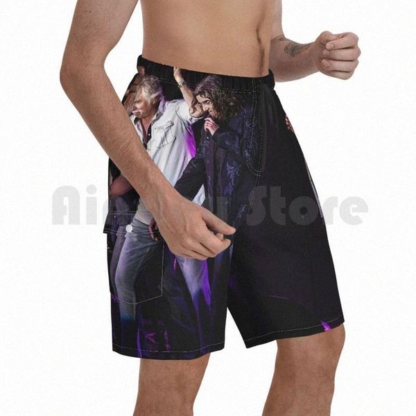 

men's shorts oak ridge boys beach men pants swimwear country western music classic legendarymen's men'smen's p7xq#, White;black