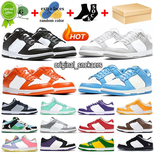 

2023 boots with box panda casual shoes for men women sneakers designer triple pink unc syracuse grey fog university red varsity green outdoo, Black